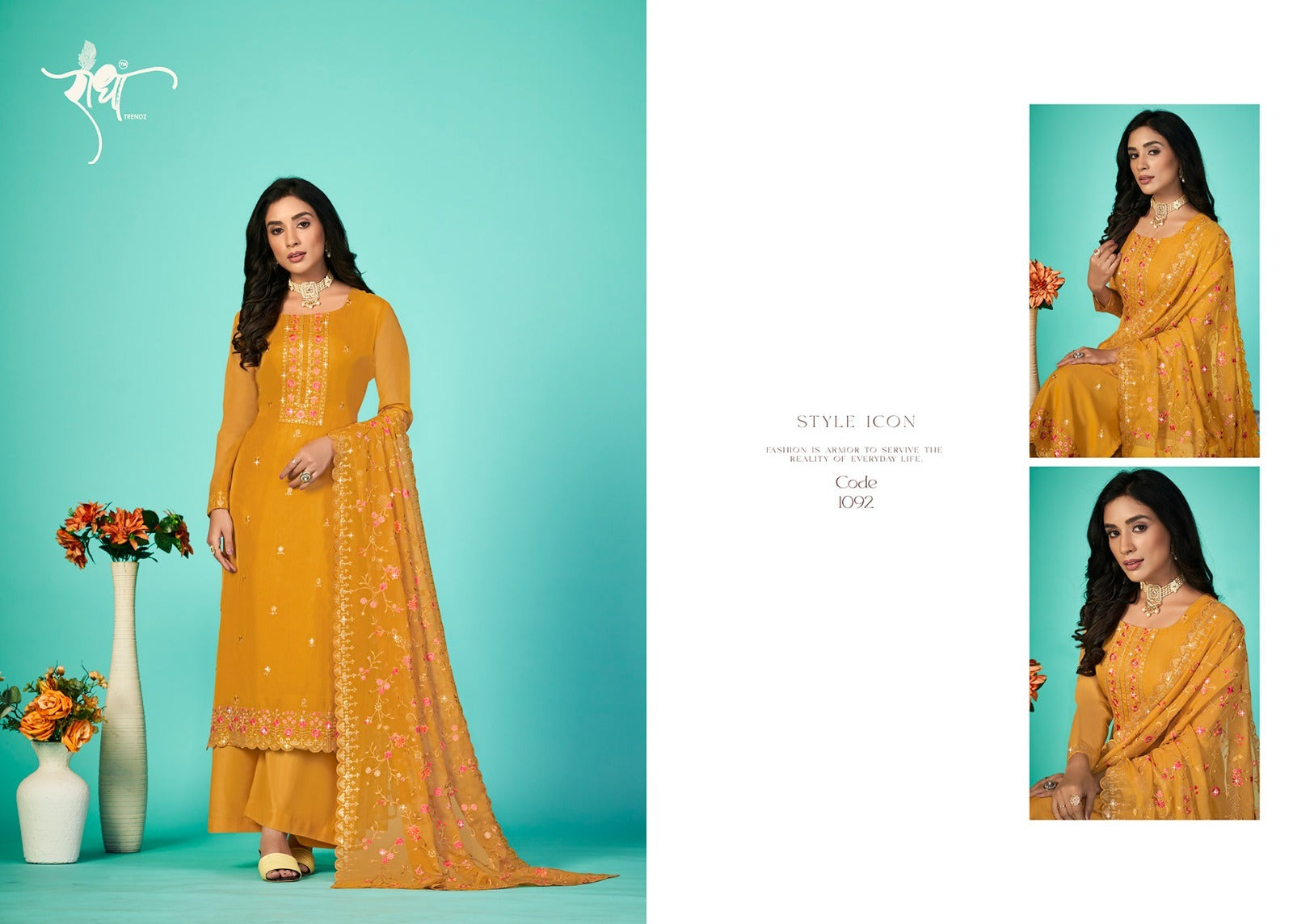 1092 Bandhan Radha Unstitched Suits