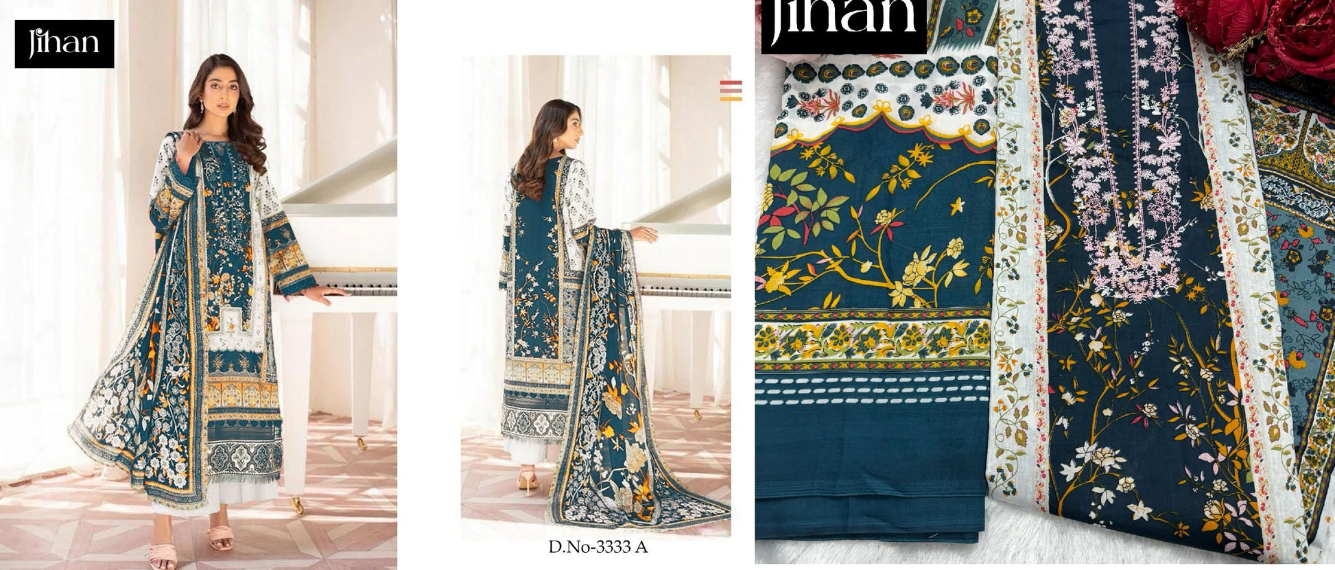 3333A Jihan Pakistani Salwar Suits