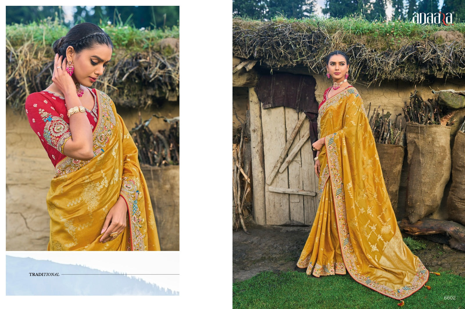 6602 Anaara Tathastu Sarees