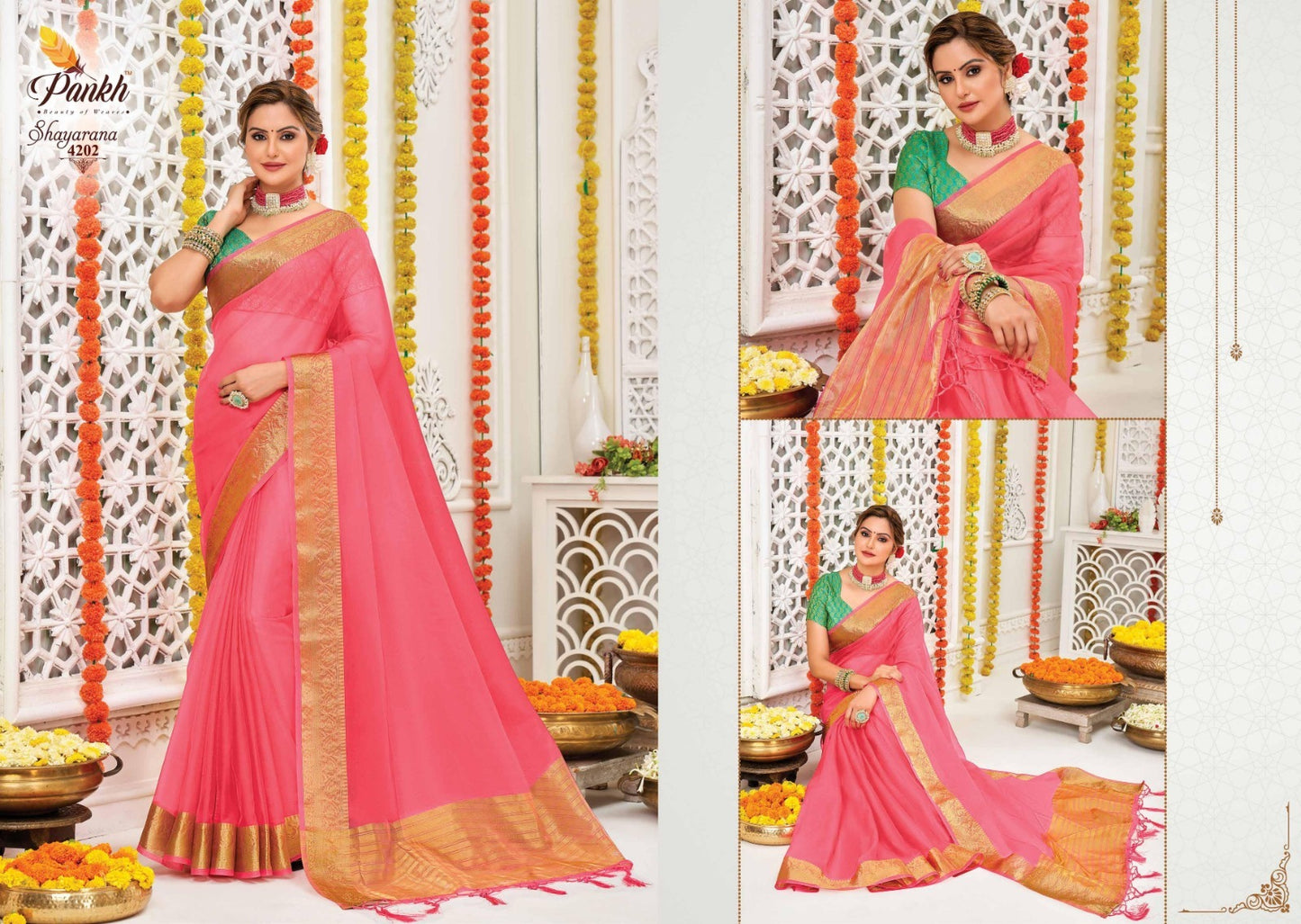 4202 Shayarana Vol 1 Pankh Sarees