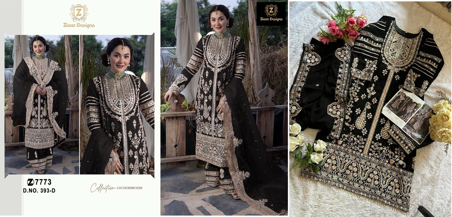 393D Ziaaz Designs Pakistani Salwar Suits