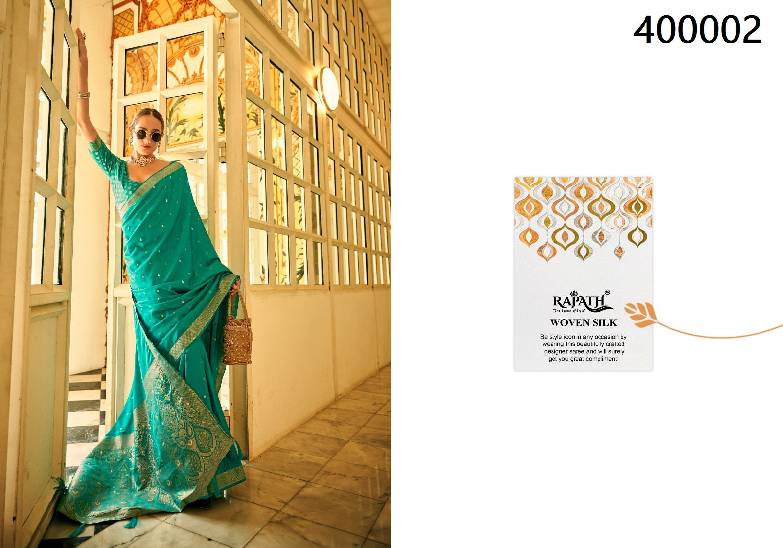 400002 Harmony Rajpath Sarees