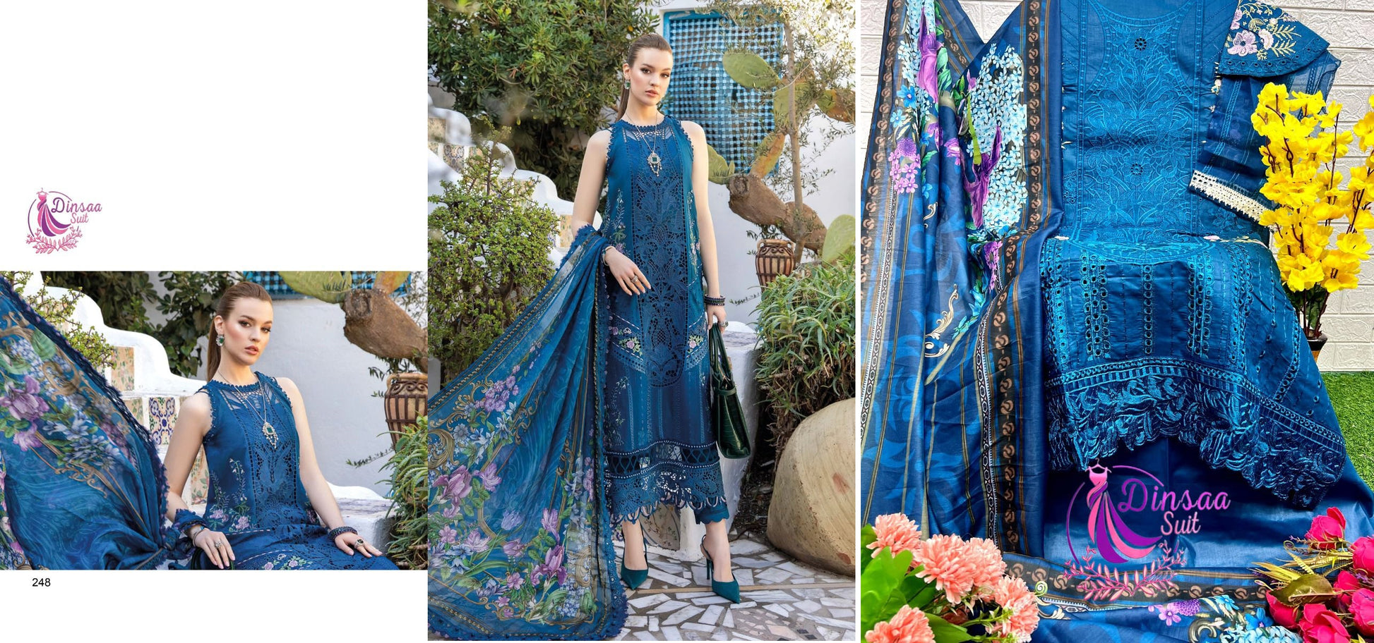 248 Maria B Vol 4 Dinsaa Suit Pakistani Salwar Suits