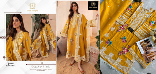541B Ziaaz Designs Pakistani Salwar Suits