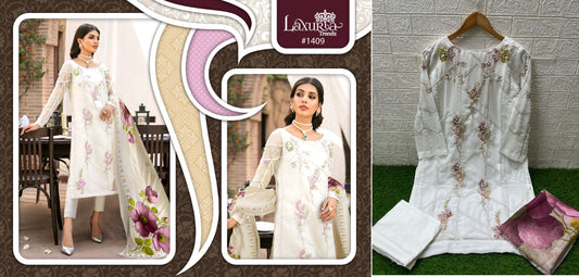 1409 Laxuria Trendz Pakistani Readymade Suits