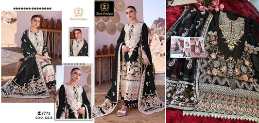 533B Ziaaz Designs Pakistani Salwar Suits