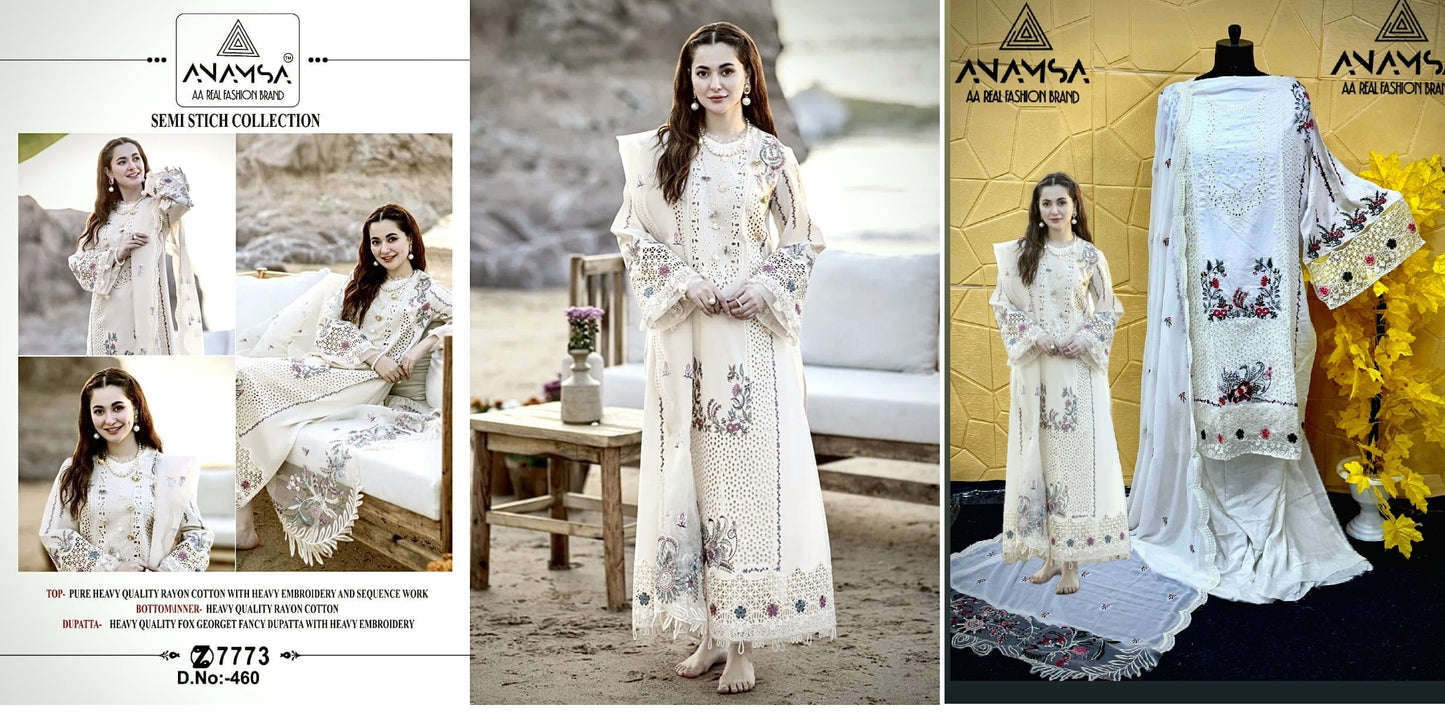 460 Anamsa Pakistani Salwar Suits