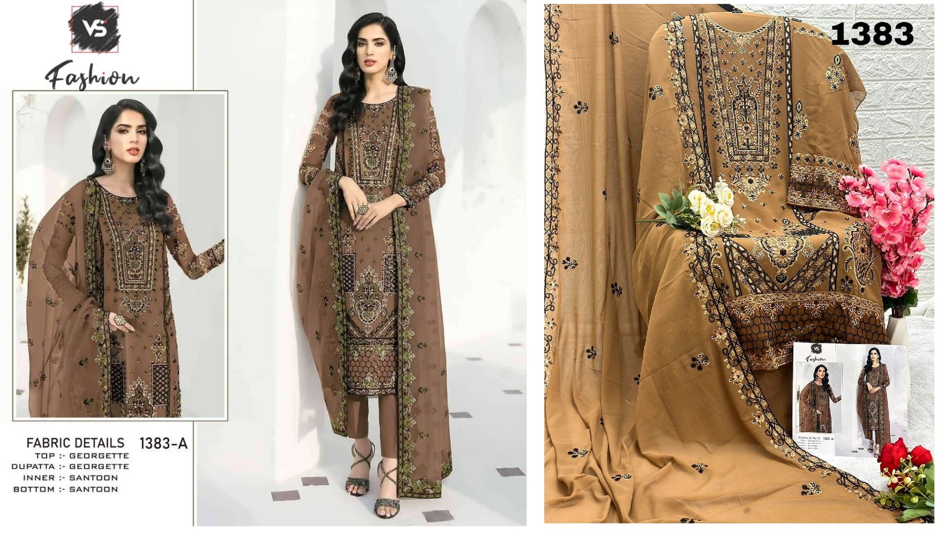 1383-A Vs Fashion Pakistani Salwar Suits