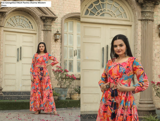 Fox Georgette270624 Pavitra Sharma Western Dress