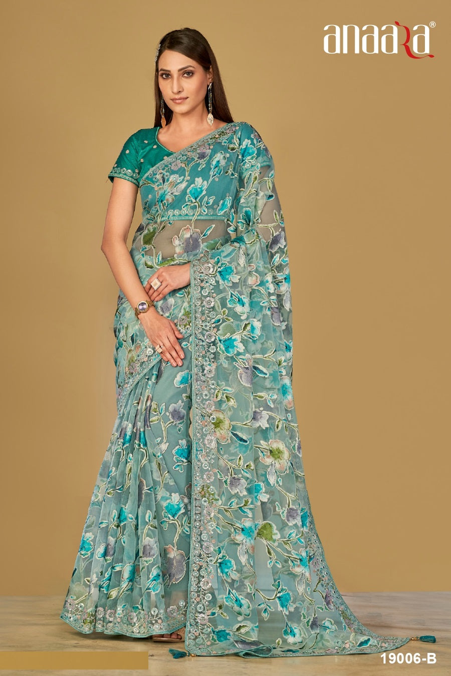 19006B Anaara Tathastu Sarees