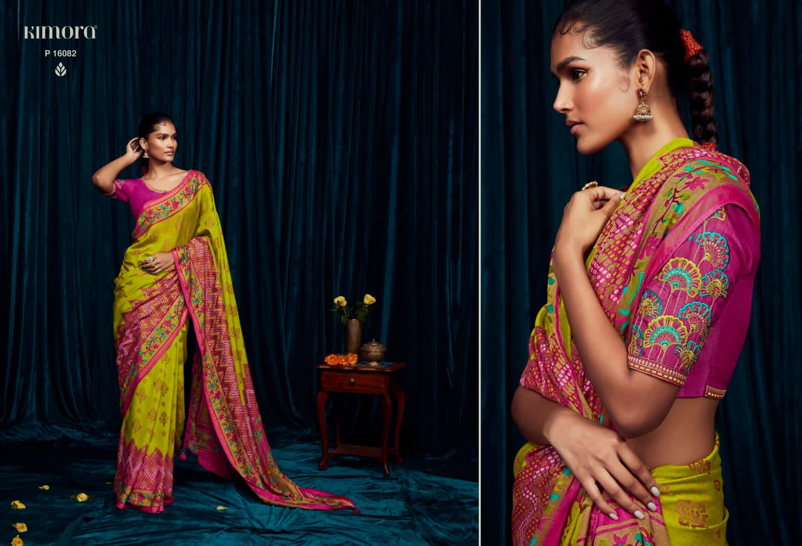 16082 Meera Vol 12 Kimora Sarees