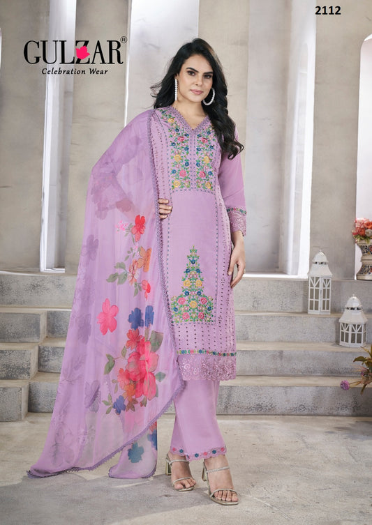 2112 Zohra-Phoolzari Gulzar Readymade Suits