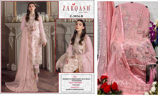 Z-3024-B Zarqash Pakistani Salwar Suits