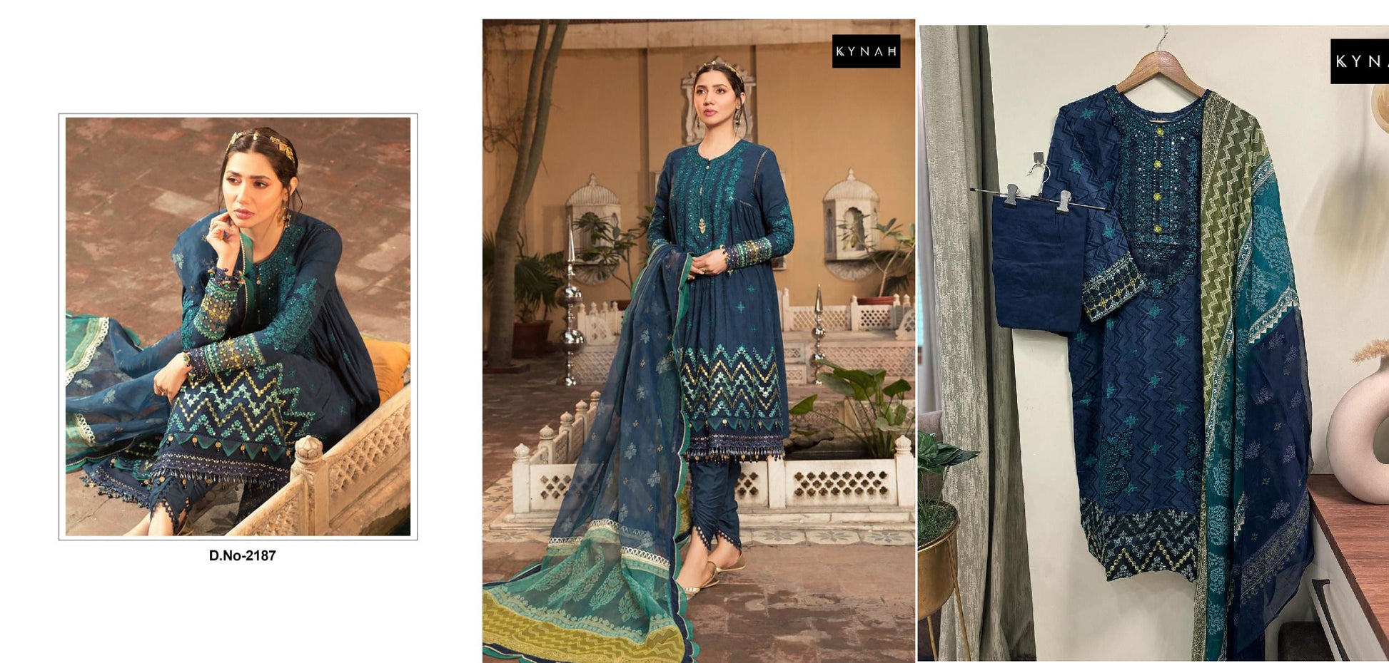 2187 Kynah Pakistani Salwar Suits