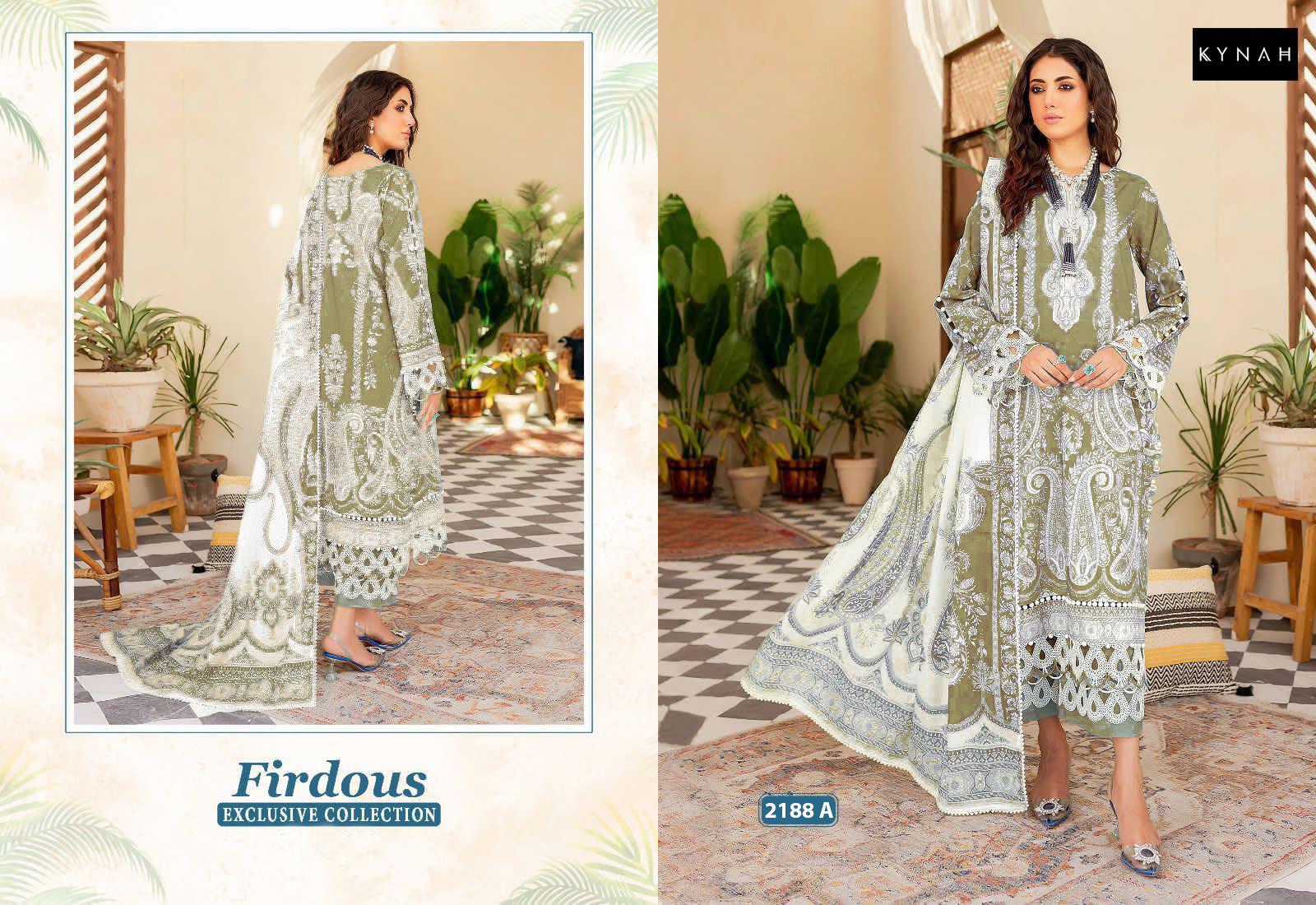 2188A Kynah Embroidery Pakistani Patch Suits