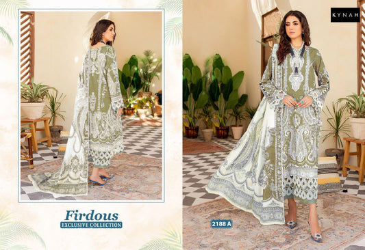 2188A Kynah Embroidery Pakistani Patch Suits