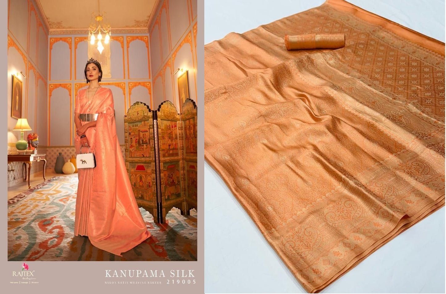 219005 Kanupama Rajtex Silk Sarees