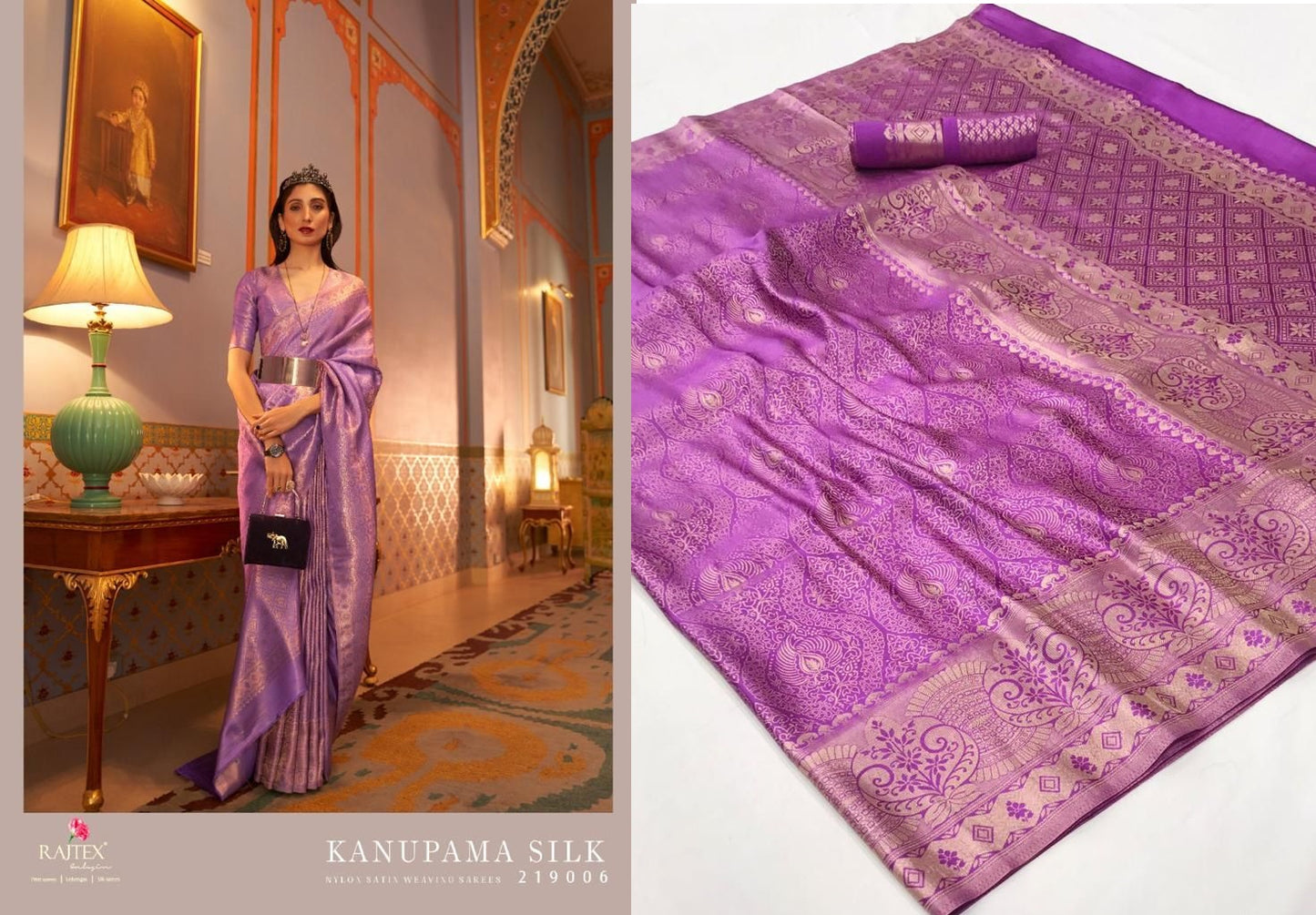 219006 Kanupama Rajtex Silk Sarees