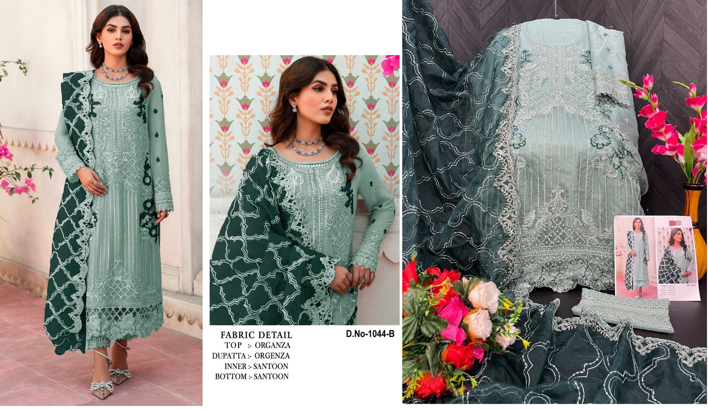 1044B Safa Creation Pakistani Salwar Suits