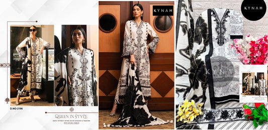 2196 Kynah Lawn Pakistani Patch Suits