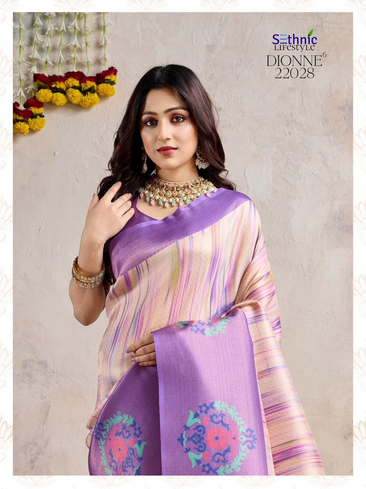 22028 Dionne Vol 6 Sethnic Jhallar Sarees