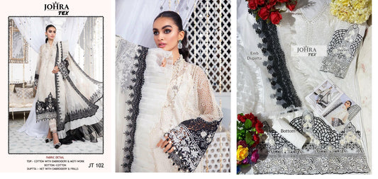 Jt-102 Johra Tex Pakistani Salwar Suits