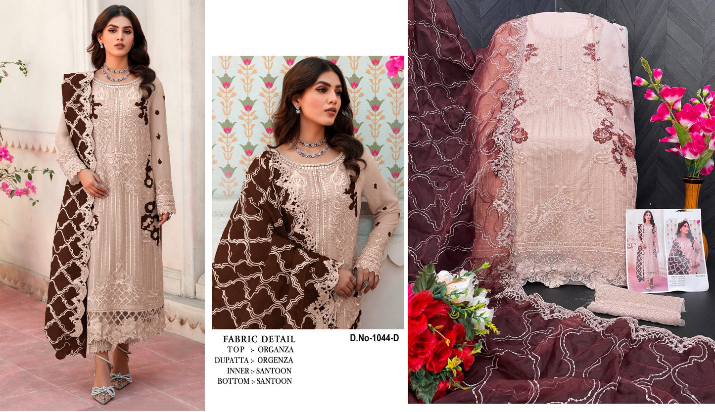 1044D Safa Creation Pakistani Salwar Suits