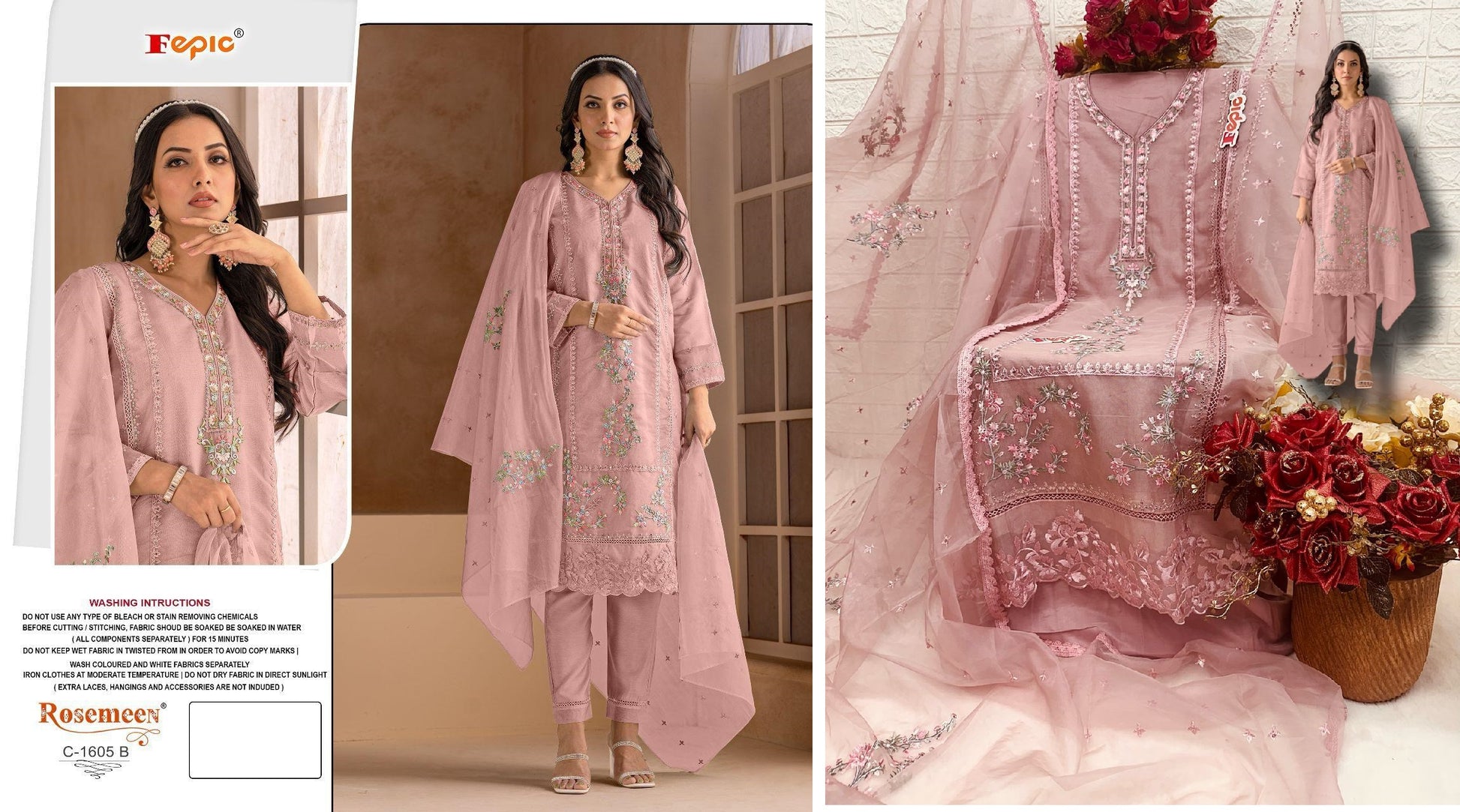 1605B Fepic Pakistani Salwar Suits