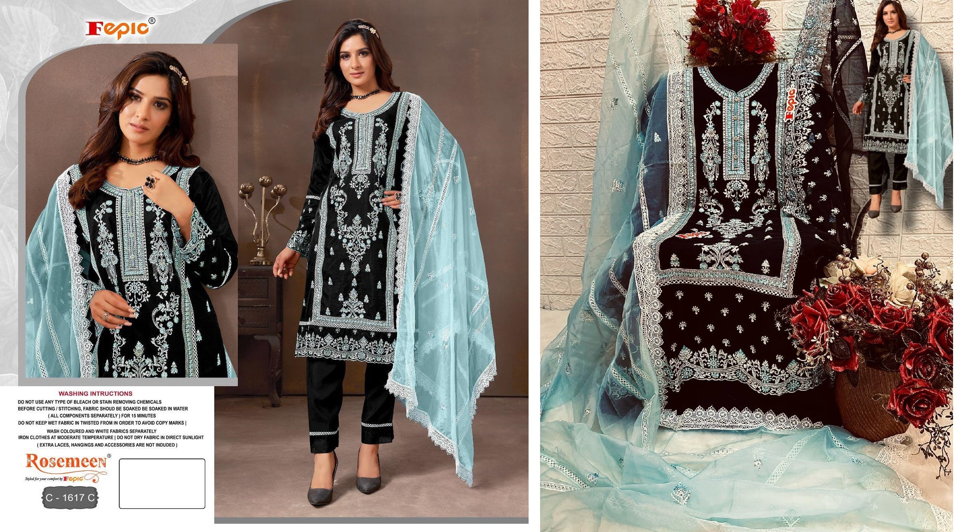 1617C Fepic Pakistani Salwar Suits