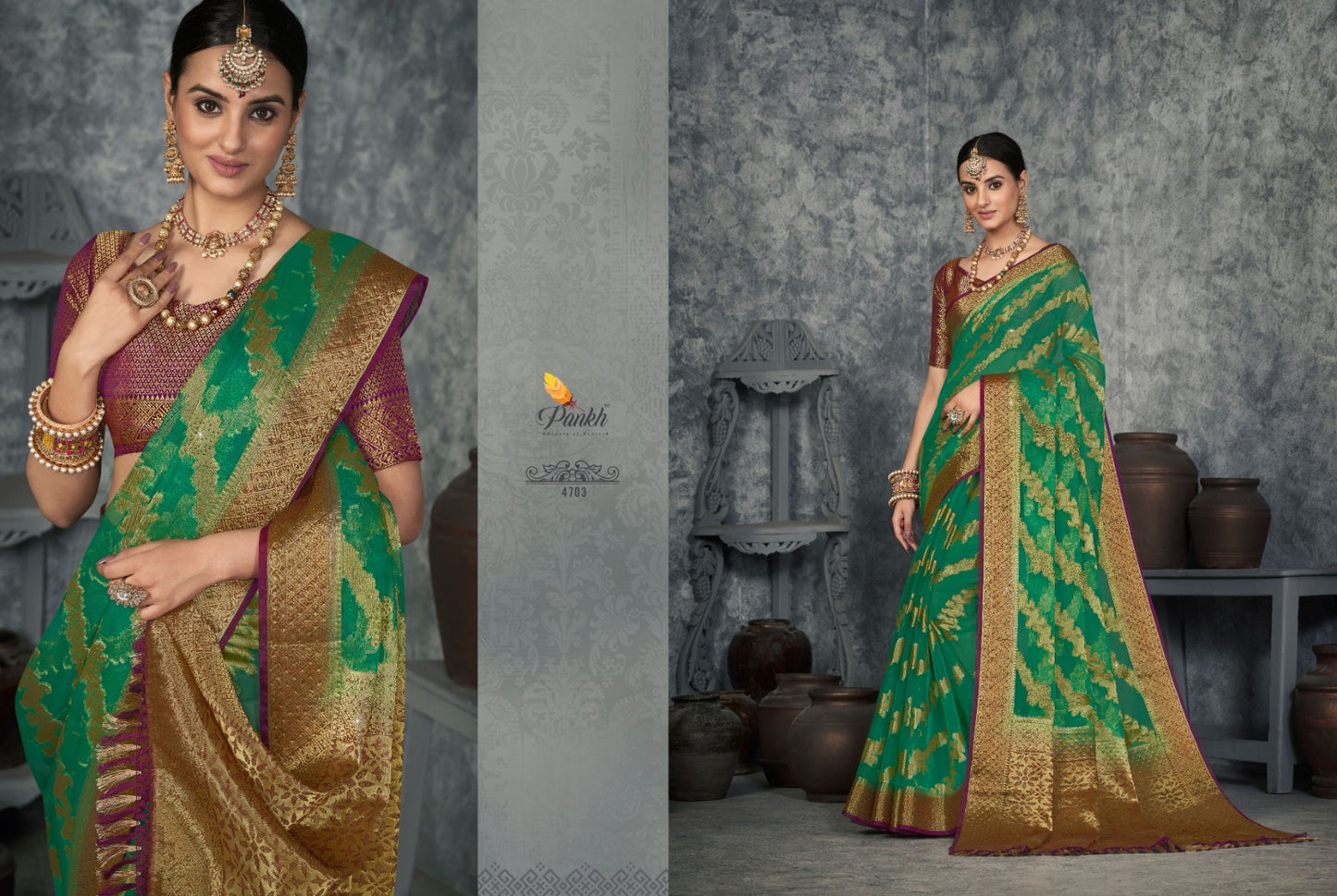4703 Suchitra Silk Vol 1 Pankh Sarees