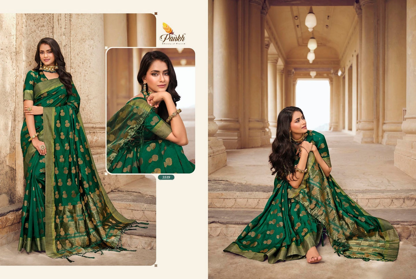 3519 Ruchi Vol 3 Pankh Sarees