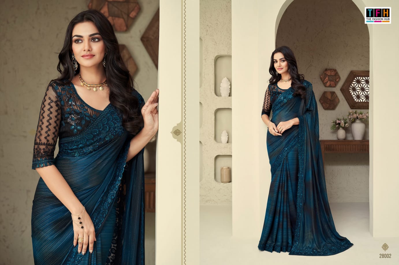 28002 Silver Screen Vol 18 Tfh Sarees