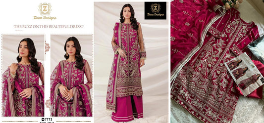 375B Ziaaz Designs Pakistani Salwar Suits