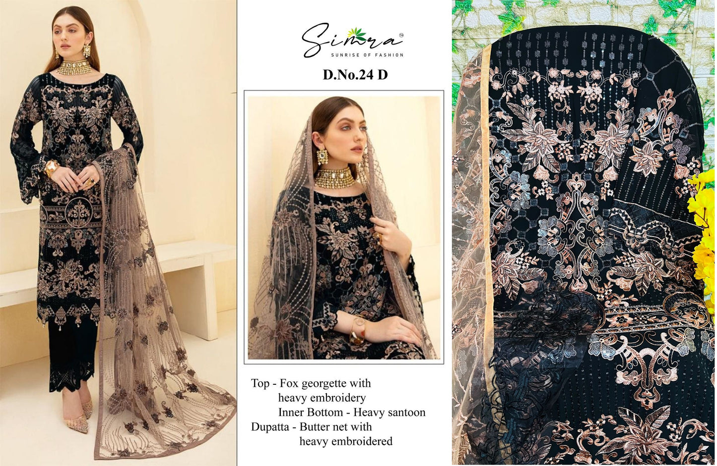 24D Simra Pakistani Salwar Suits
