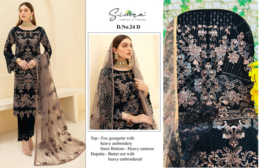 24D Simra Pakistani Salwar Suits