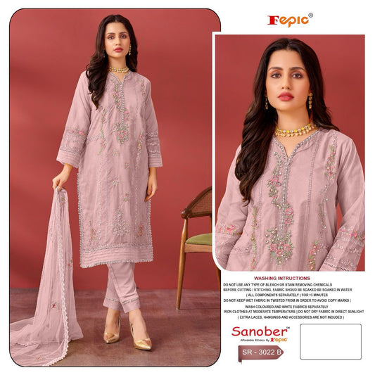 3022B Sanober Pakistani Readymade Suits