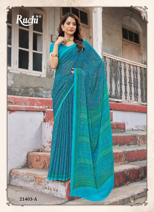 21403A Star Vol 95 Ruchi Sarees