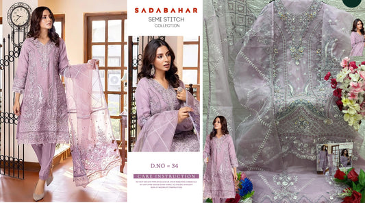 34 Sadabahar Pakistani Salwar Suits