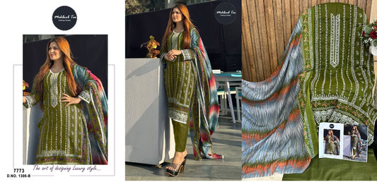 1306B Mehboob Tex Pakistani Salwar Suits
