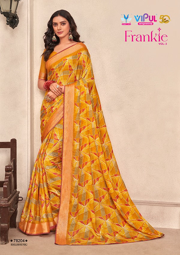 78204 Frankie Vol 3 Vipul Sarees