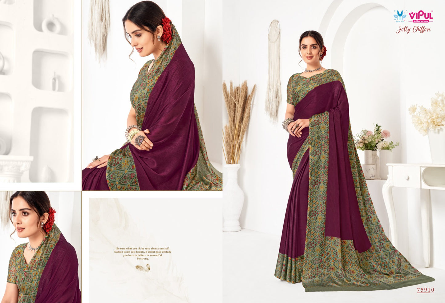 75910 Jolly Vipul Sarees