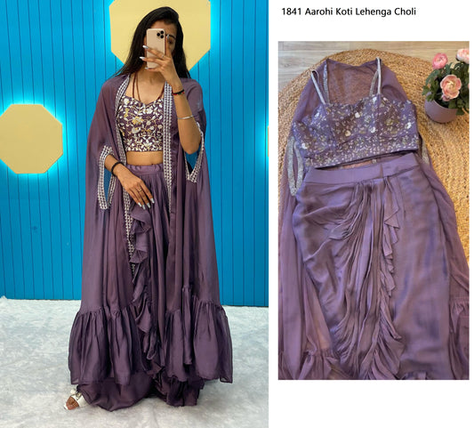 1841 Aarohi Koti Lehenga Choli