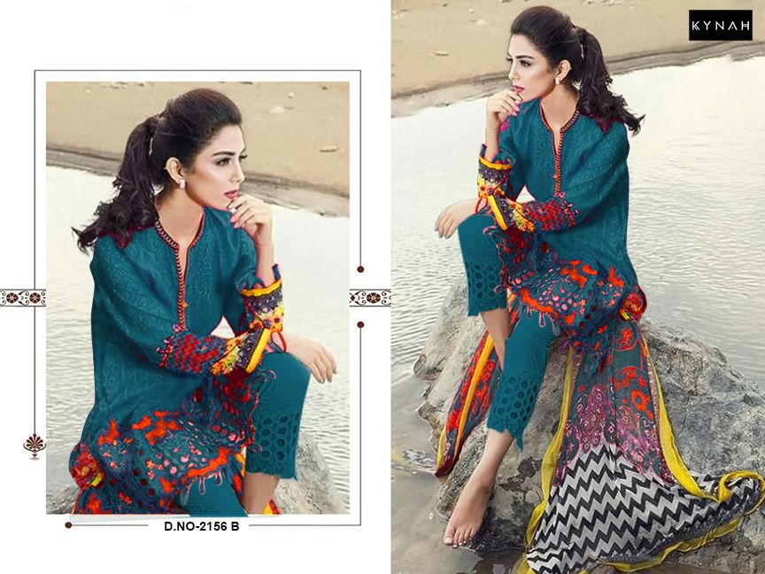 2156B Kynah Pakistani Salwar Suits