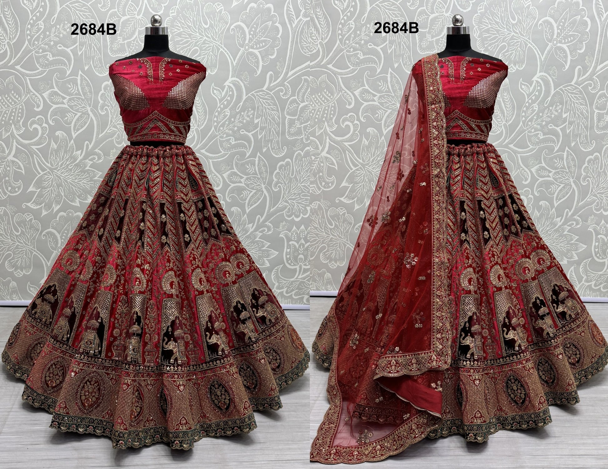 2684B Anjani Art Lehenga Choli
