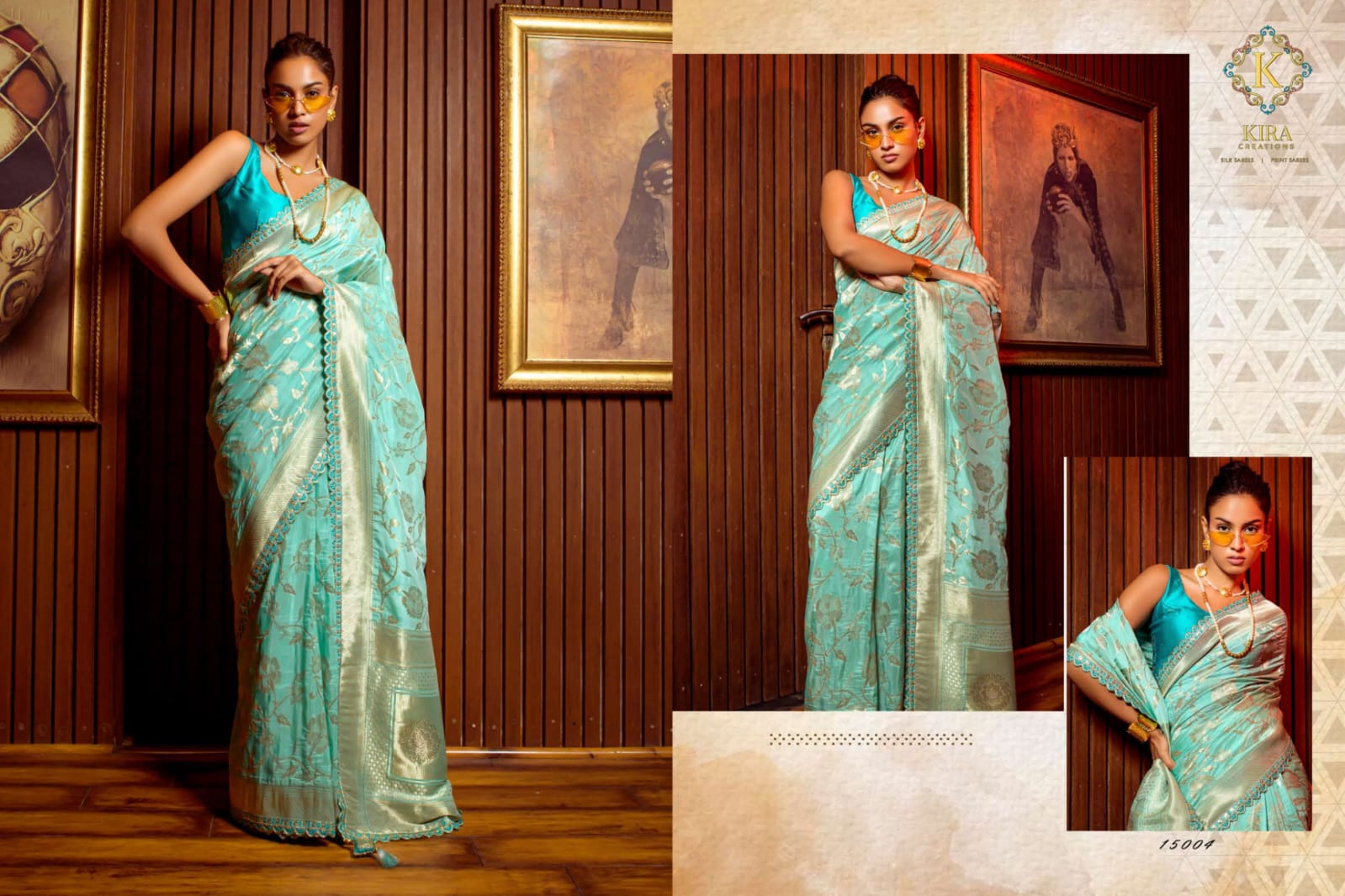 15004 Kosa Kira Sarees