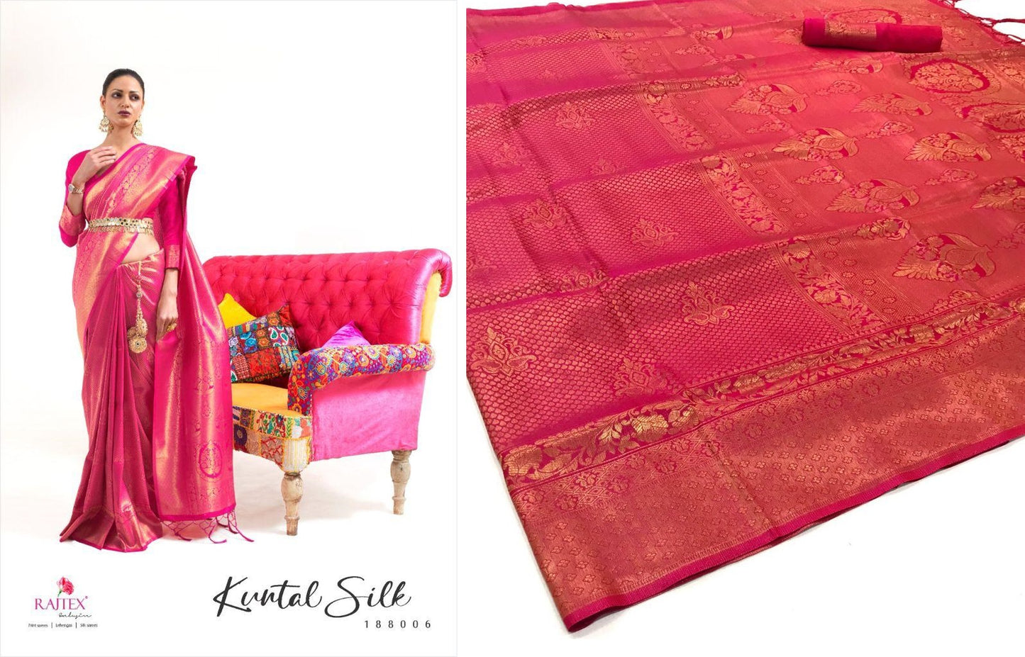 188006 Kuntal Rajtex Sarees