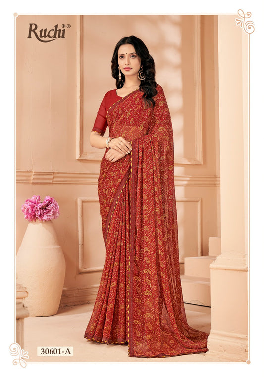 30601A Vanilla Ruchi Sarees