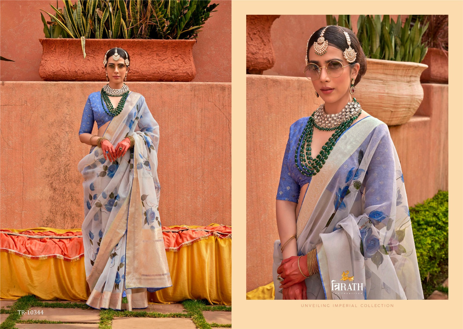 10344 Geetanjali Trirath Sarees