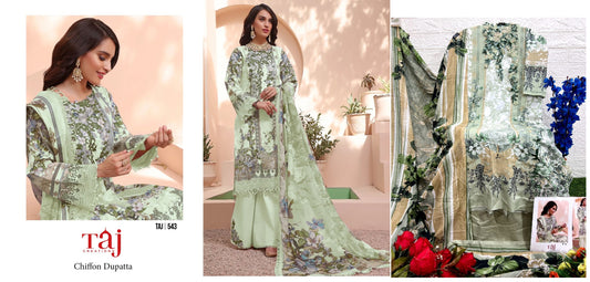 543 Taj Creations Pakistani Salwar Suits