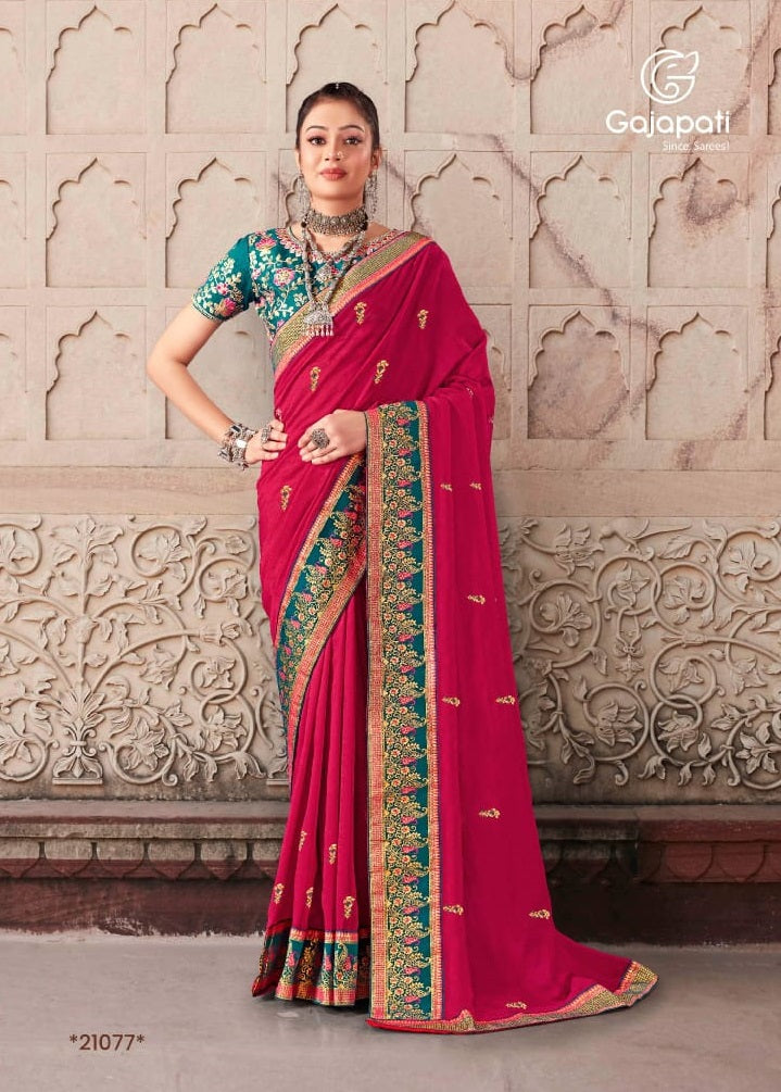 21077 Madhurika Gajapati Sarees